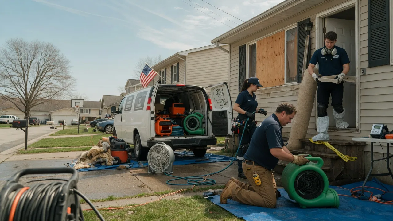 Water Damage Restoration in Sachse, TX near me